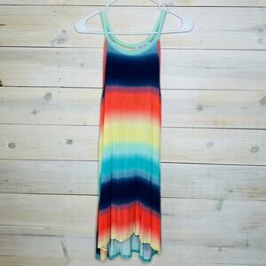Rainbow Ombre Summer Dress
